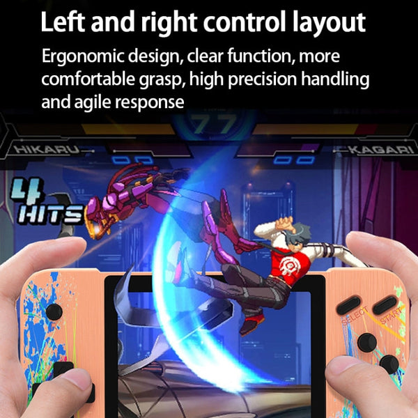 G3 Macaron 3.5 inch Screen Handheld Game Console for Dual Players Built-in 800 Games, Double Players / Pink, Double Players / Grey, Double Players / Green, Double Players / Blue