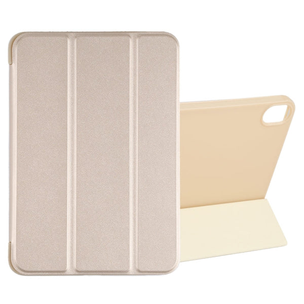 GEBEI Shockproof Horizontal Flip Tablet Leather Case with Three-folding Holder, For iPad mini 2024 / mini 6