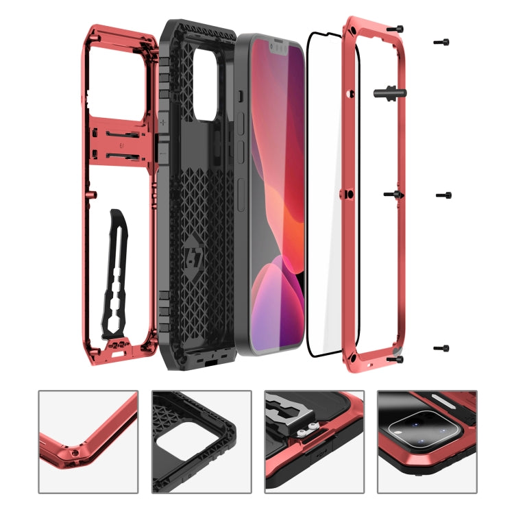 Armor Shockproof Splash-proof Dust-proof Phone Case with Holder