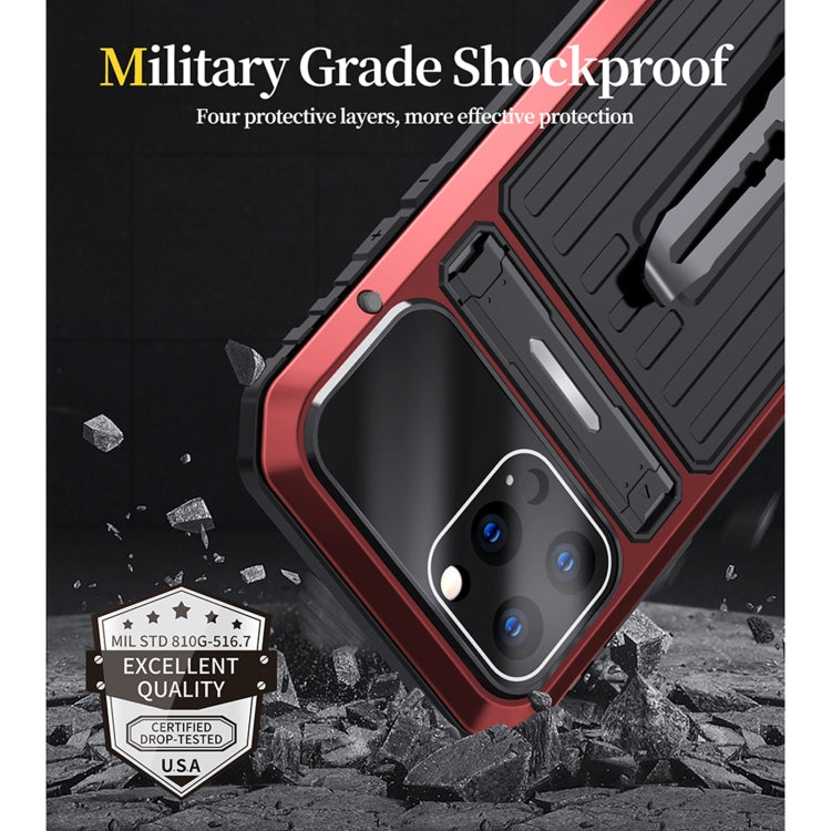 Armor Shockproof Splash-proof Dust-proof Phone Case with Holder