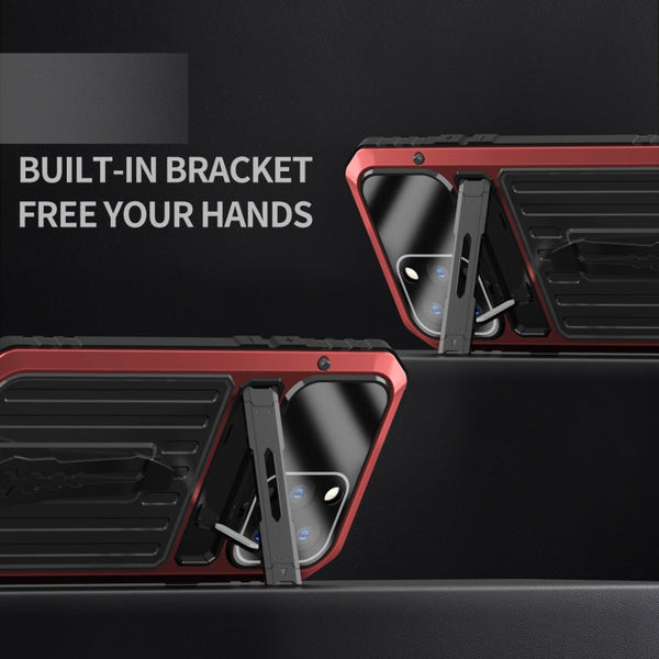 Armor Shockproof Splash-proof Dust-proof Phone Case with Holder