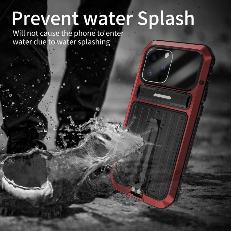 Armor Shockproof Splash-proof Dust-proof Phone Case with Holder