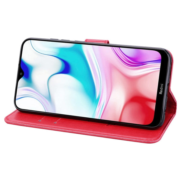 Rose Embossed Horizontal Flip PU Leather Case for Galaxy A10, with Holder & Card Slots & Wallet