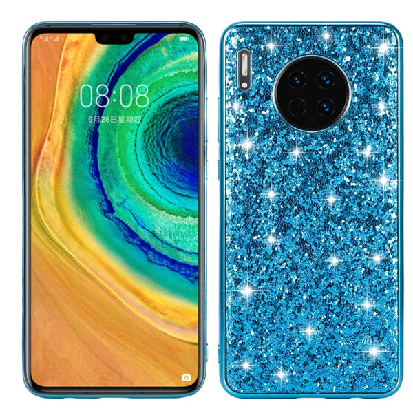 Glittery Powder Shockproof TPU Case, For Huawei Mate 30, For Huawei Mate 30 Pro, For Xiaomi Redmi Note 8, For Xiaomi Redmi Note 8 Pro