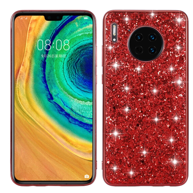 Glittery Powder Shockproof TPU Case, For Huawei Mate 30, For Huawei Mate 30 Pro, For Xiaomi Redmi Note 8, For Xiaomi Redmi Note 8 Pro