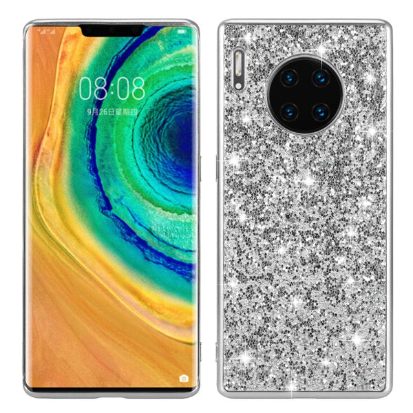 Glittery Powder Shockproof TPU Case, For Huawei Mate 30, For Huawei Mate 30 Pro, For Xiaomi Redmi Note 8, For Xiaomi Redmi Note 8 Pro