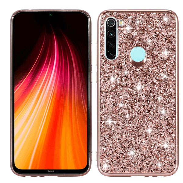 Glittery Powder Shockproof TPU Case, For Huawei Mate 30, For Huawei Mate 30 Pro, For Xiaomi Redmi Note 8, For Xiaomi Redmi Note 8 Pro