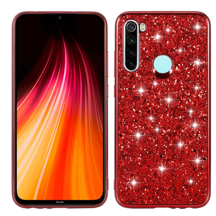 Glittery Powder Shockproof TPU Case, For Huawei Mate 30, For Huawei Mate 30 Pro, For Xiaomi Redmi Note 8, For Xiaomi Redmi Note 8 Pro