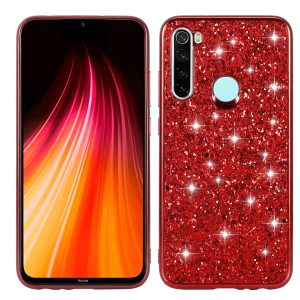 Glittery Powder Shockproof TPU Case, For Huawei Mate 30, For Huawei Mate 30 Pro, For Xiaomi Redmi Note 8, For Xiaomi Redmi Note 8 Pro