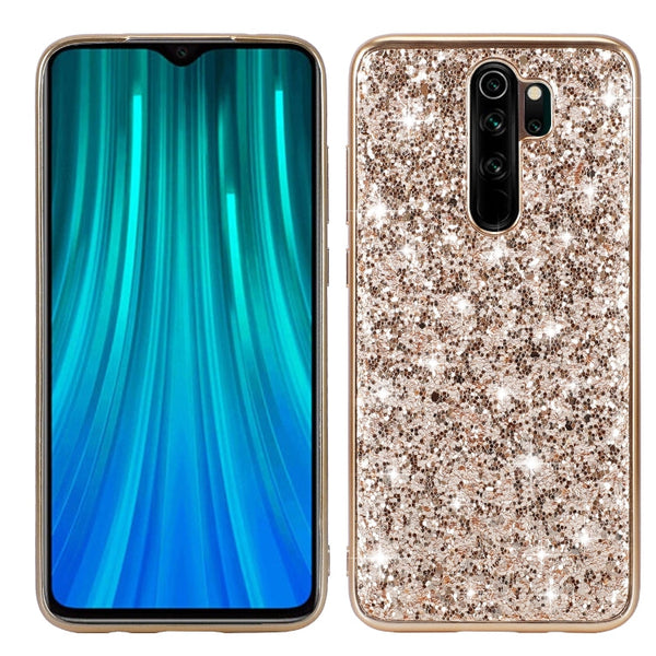 Glittery Powder Shockproof TPU Case, For Huawei Mate 30, For Huawei Mate 30 Pro, For Xiaomi Redmi Note 8, For Xiaomi Redmi Note 8 Pro
