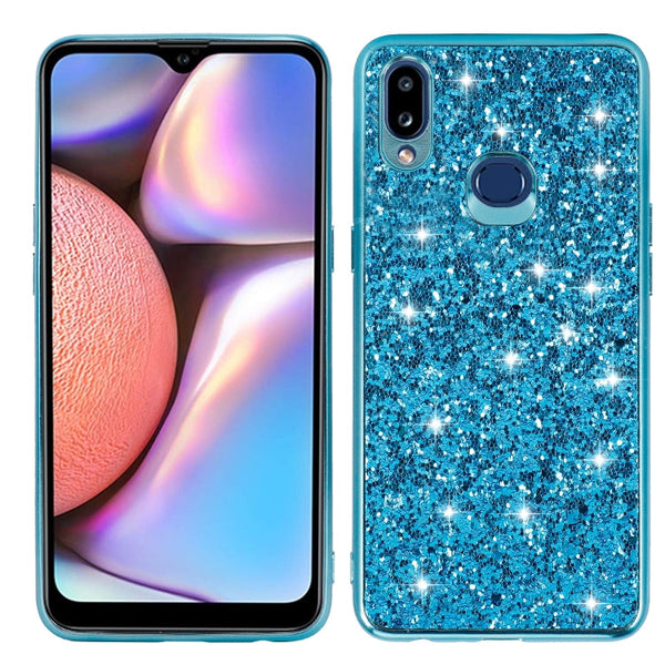 Glittery Powder Shockproof TPU Case, For Huawei Y6 Prime, For Huawei Y6 Pro / Enjoy 9e, For Galaxy A10S, For Galaxy A20S