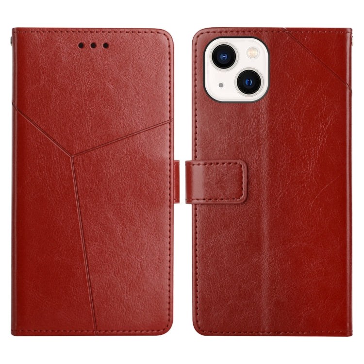 Y Stitching Horizontal Flip Leather Phone Case with Holder & Card Slots & Wallet & Photo Frame, For iPhone 12 mini, For iPhone 12 Pro Max, For iPhone 12 / 12 Pro, For iPhone 13