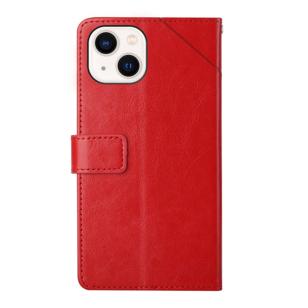 Y Stitching Horizontal Flip Leather Phone Case with Holder & Card Slots & Wallet & Photo Frame, For iPhone 13 mini, For iPhone 13 Pro, For iPhone 13 Pro Max, For iPhone SE 2022 / SE 2020 / 8 / 7