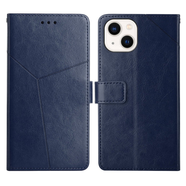Y Stitching Horizontal Flip Leather Phone Case with Holder & Card Slots & Wallet & Photo Frame, For iPhone 13 mini, For iPhone 13 Pro, For iPhone 13 Pro Max, For iPhone SE 2022 / SE 2020 / 8 / 7