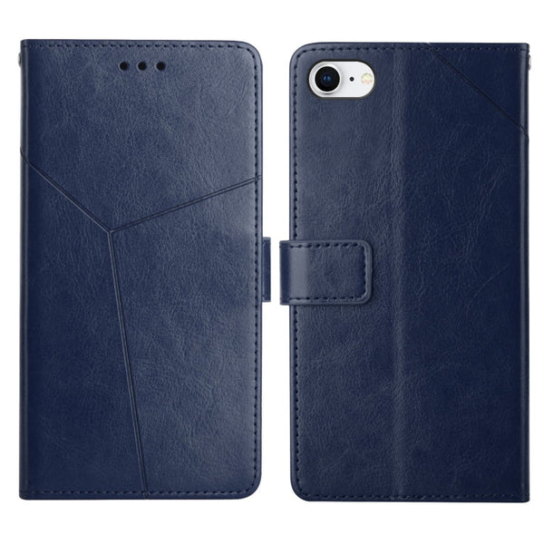 Y Stitching Horizontal Flip Leather Phone Case with Holder & Card Slots & Wallet & Photo Frame, For iPhone 13 mini, For iPhone 13 Pro, For iPhone 13 Pro Max, For iPhone SE 2022 / SE 2020 / 8 / 7