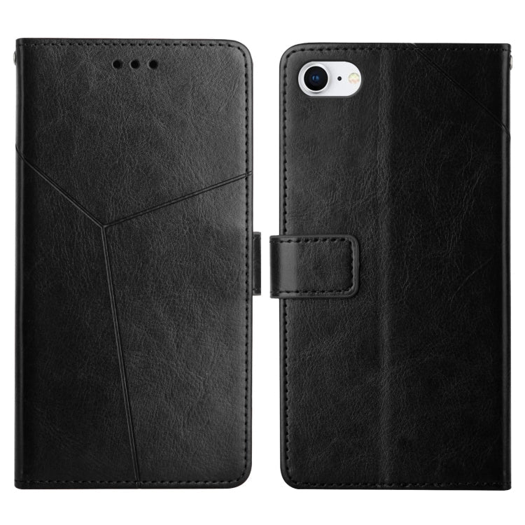 Y Stitching Horizontal Flip Leather Phone Case with Holder & Card Slots & Wallet & Photo Frame, For iPhone 13 mini, For iPhone 13 Pro, For iPhone 13 Pro Max, For iPhone SE 2022 / SE 2020 / 8 / 7