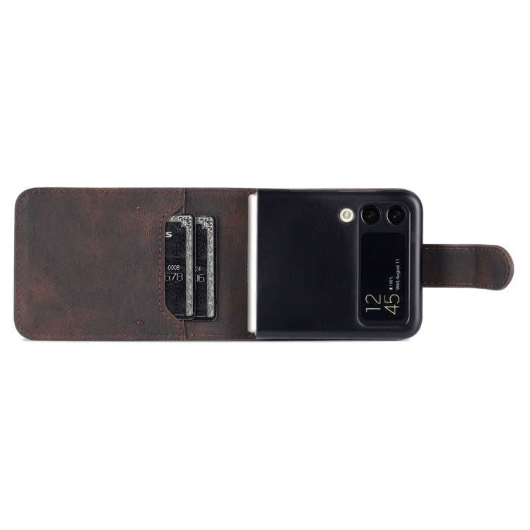 AZNS Dream II Skin Feel PU+TPU Horizontal Flip PU Phone Case, For Samsung Galaxy Z Flip3 5G, For Samsung Galaxy Z Fold3 5G