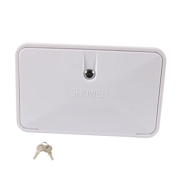 RV External Shower Box Head with Hose