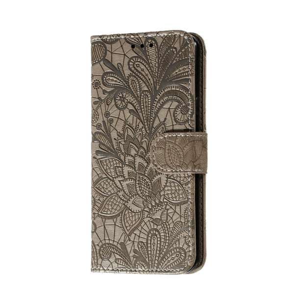 Lace Flower Horizontal Flip Leather Case with Holder & Card Slots & Wallet & Photo Frame, For Sony Xperia 5, For Nokia 7.2, For Xiaomi Mi 9 Pro