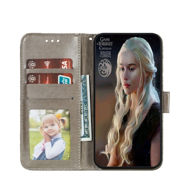 Lace Flower Horizontal Flip Leather Case with Holder & Card Slots & Wallet & Photo Frame, For Sony Xperia 5, For Nokia 7.2, For Xiaomi Mi 9 Pro