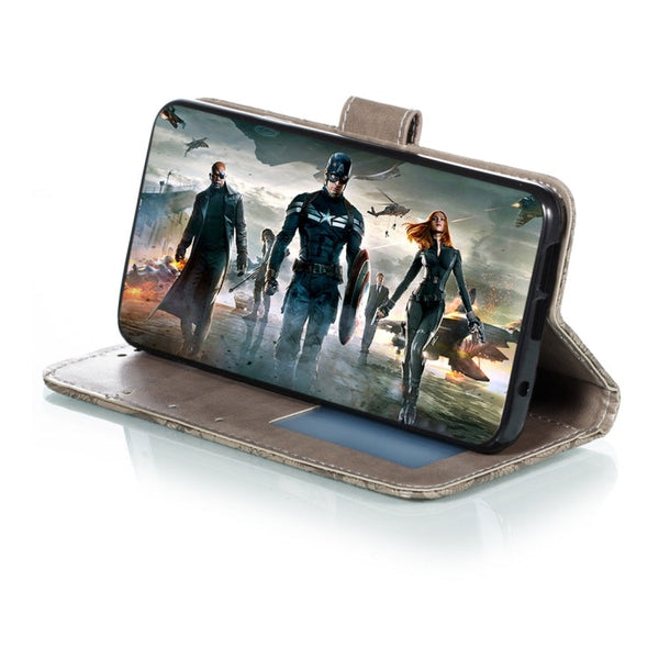 Lace Flower Horizontal Flip Leather Case with Holder & Card Slots & Wallet & Photo Frame, For Sony Xperia 5, For Nokia 7.2, For Xiaomi Mi 9 Pro