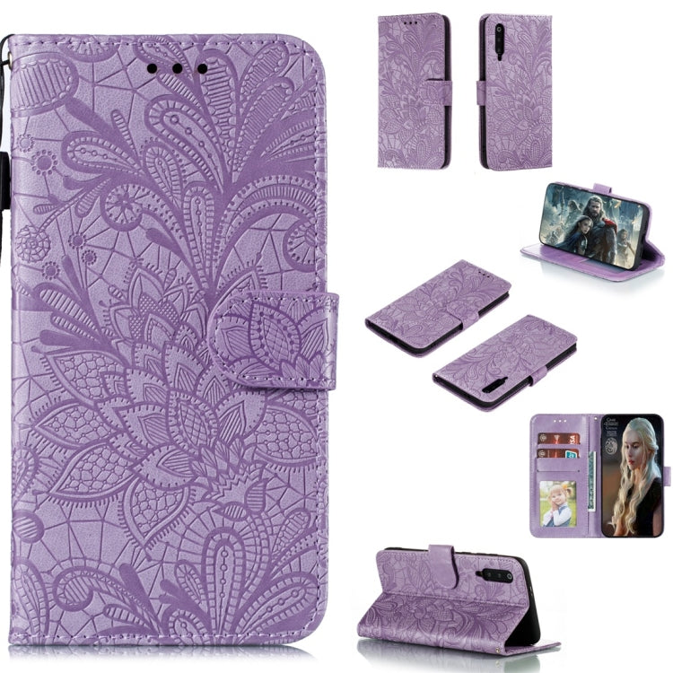 Lace Flower Horizontal Flip Leather Case with Holder & Card Slots & Wallet & Photo Frame, For Sony Xperia 5, For Nokia 7.2, For Xiaomi Mi 9 Pro