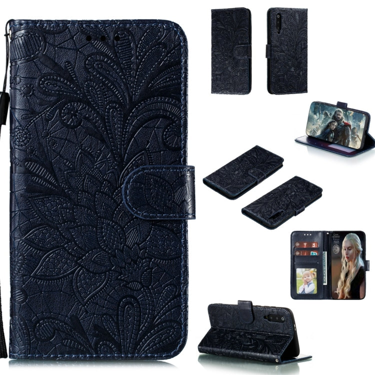 Lace Flower Horizontal Flip Leather Case with Holder & Card Slots & Wallet & Photo Frame, For Sony Xperia 5, For Nokia 7.2, For Xiaomi Mi 9 Pro
