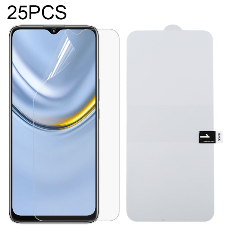 25 PCS Full Screen Protector Explosion-proof Hydrogel Film