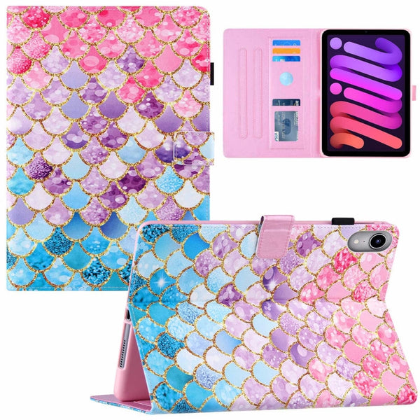 Silk Texture Horizontal Flip Tablet Leather Case with Holder & Card Slot & Sleep / Wake-up Function, For iPad mini 2024 / mini 6