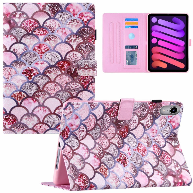 Silk Texture Horizontal Flip Tablet Leather Case with Holder & Card Slot & Sleep / Wake-up Function, For iPad mini 2024 / mini 6