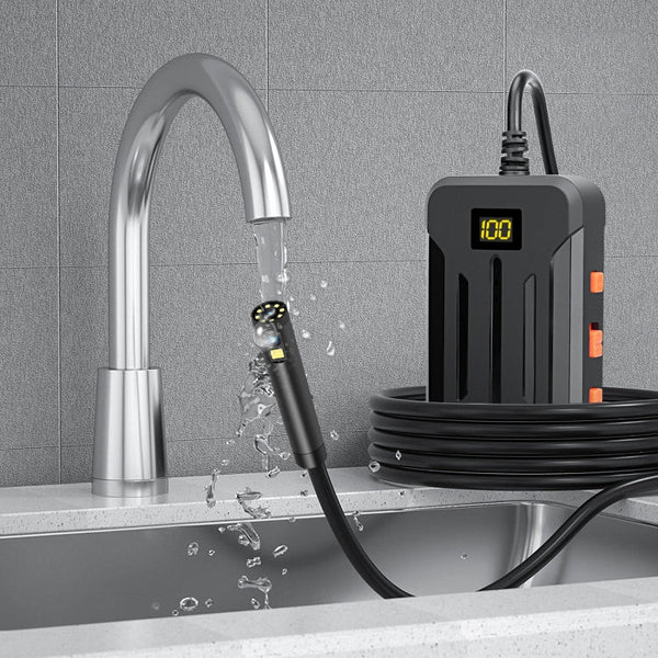 F300 8mm IP68 Watweproof HD Dual Cameras Digital Endoscope, 2m Hard Cable, 5m Hard Cable, 10m Hard Cable