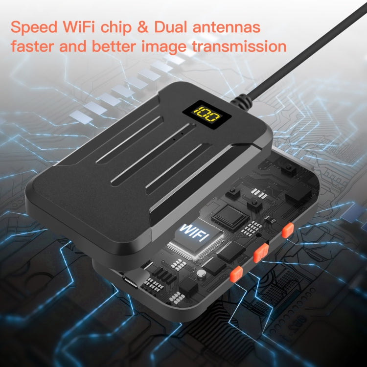 F300 5.5mm IP68 Watweproof HD Dual Cameras Digital Endoscope, 2m Hard Cable, 5m Hard Cable, 10m Hard Cable