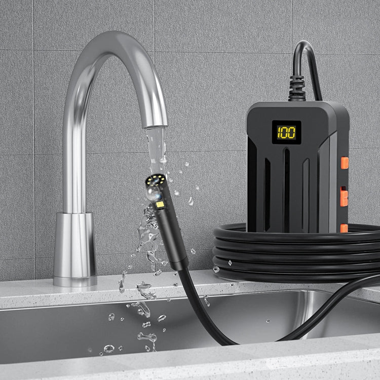 F300 5.5mm IP68 Watweproof HD Dual Cameras Digital Endoscope, 2m Hard Cable, 5m Hard Cable, 10m Hard Cable