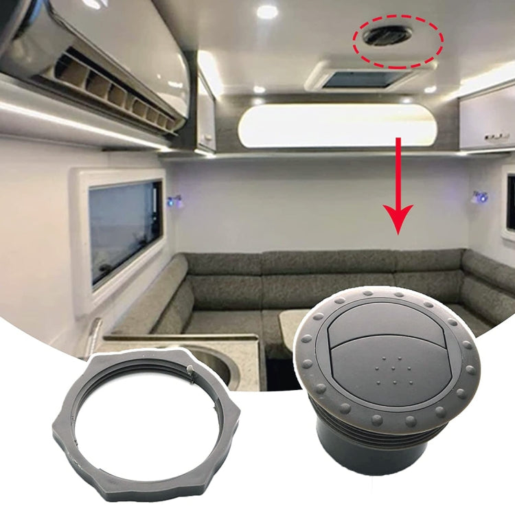 A5606 4 in 1 Universal 60mm Round AC Air Outlet Vent