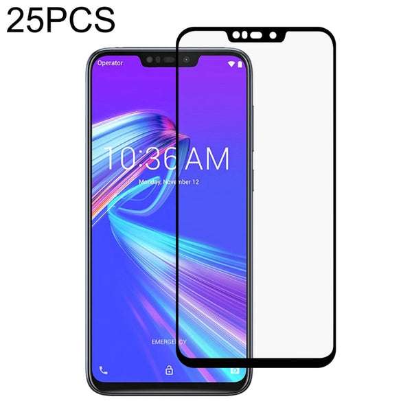 25 PCS Full Glue Full Cover Screen Protector Tempered Glass Film
