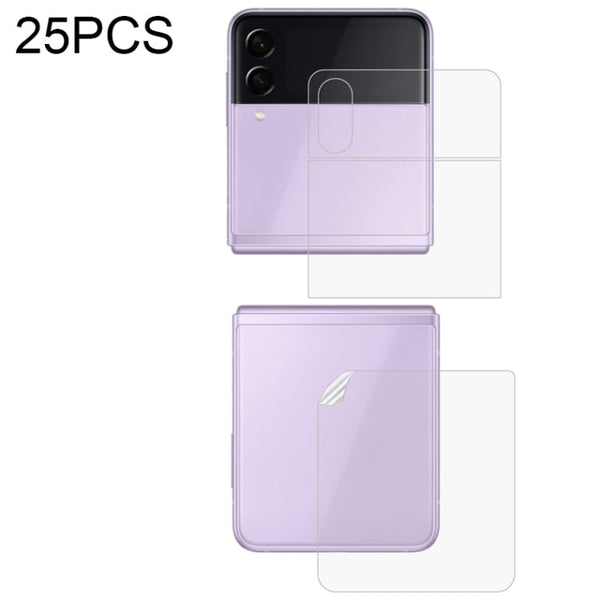 25 PCS Full Screen Protector Explosion-proof Hydrogel Film, For Samsung Galaxy Z Flip3 5G(Internal Screen) (25 PCS), For Samsung Galaxy Z Fold3 5G(Internal Screen) (25 PCS), For Samsung Galaxy Z Flip3 5G(Back Screen) (25 PCS)                           ...