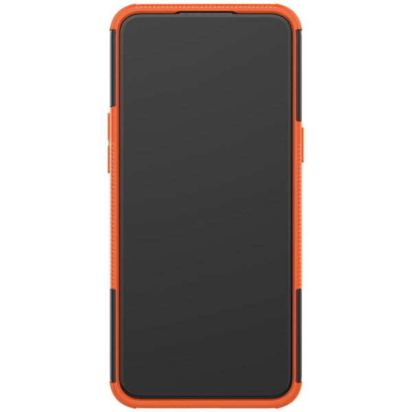 Tire Texture Shockproof TPU+PC Protective Case with Holder, For OPPO Realme 5, For Xiaomi Redmi Note 8 Pro, For Xiaomi Redmi Note 8, For Galaxy A20s, For Galaxy A70s