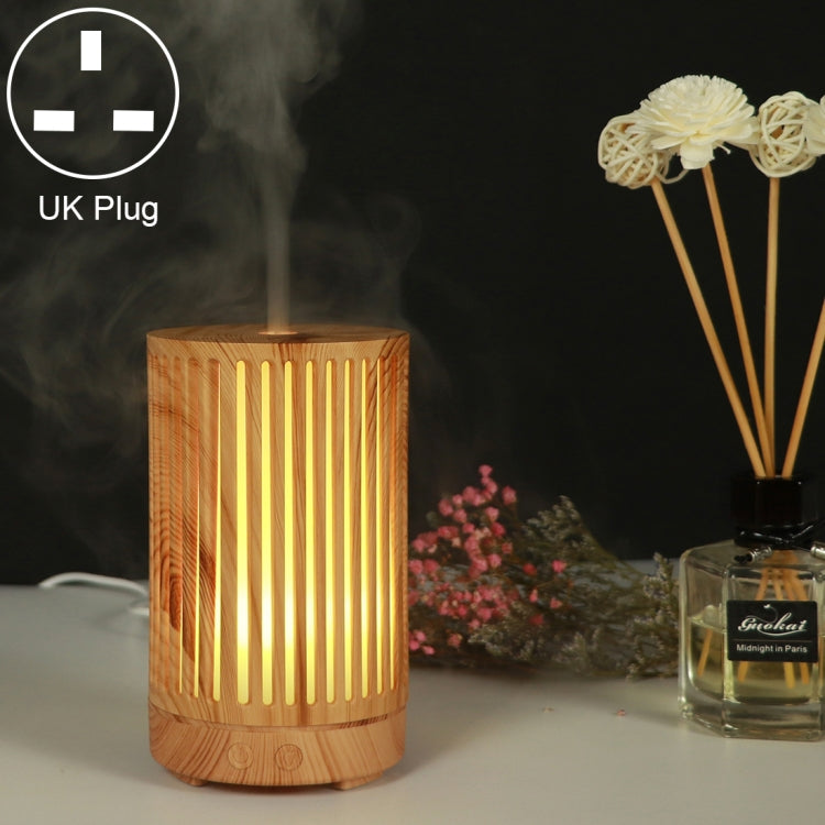 200ml Hollow-out Forest Pattern Wooden Essential Oil Aromatherapy Machine Ultrasonic Humidifier, AU Plug, USB, UK Plug, US Plug
