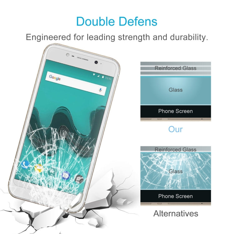 10 PCS 0.26mm 9H 2.5D Tempered Glass Film, For Wiko Wim Lite (10 PCS), For Wiko Y51 (10 PCS), For Wiko Y70 (10 PCS)