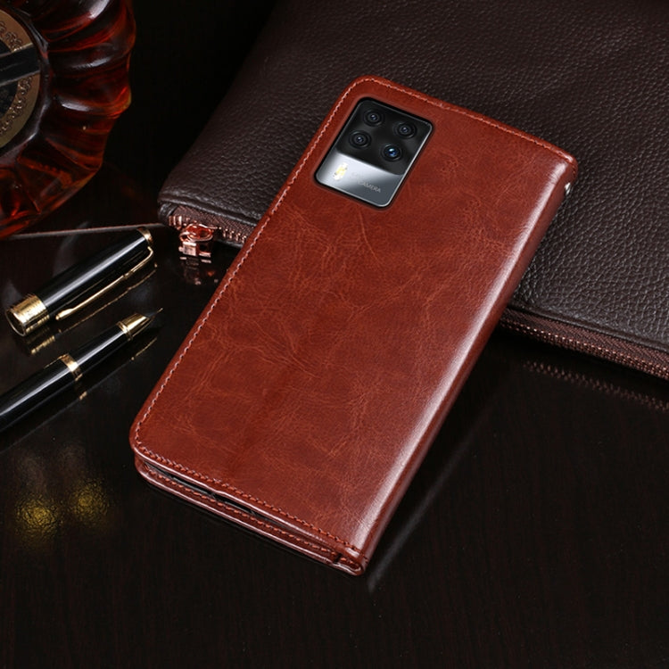 idewei Crazy Horse Texture Leather Case with Holder & Card Slots & Wallet, For Cubot X50, For Huawei nova 9, For Huawei nova 9 Pro