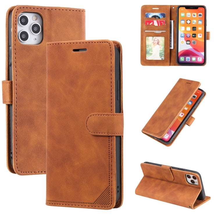 Skin Feel Anti-theft Brush Horizontal Flip Leather Phone Case, For iPhone 12 Pro Max, For iPhone 12 / 12 Pro, For iPhone 12 mini, For iPhone 11 Pro Max