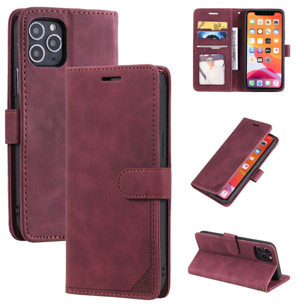 Skin Feel Anti-theft Brush Horizontal Flip Leather Phone Case, For iPhone 11 Pro, For iPhone 11, For iPhone XS Max, For iPhone XR
