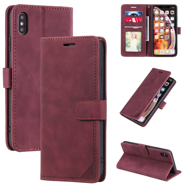 Skin Feel Anti-theft Brush Horizontal Flip Leather Phone Case, For iPhone 11 Pro, For iPhone 11, For iPhone XS Max, For iPhone XR