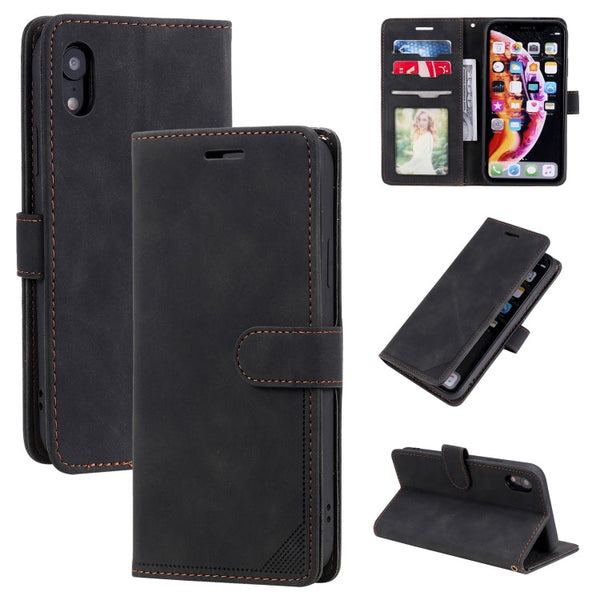 Skin Feel Anti-theft Brush Horizontal Flip Leather Phone Case, For iPhone 11 Pro, For iPhone 11, For iPhone XS Max, For iPhone XR