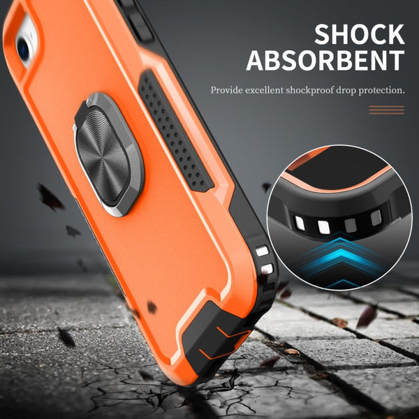 3 in 1 PC + TPU Phone Case with Ring Holder