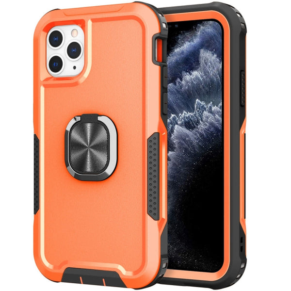 3 in 1 PC + TPU Phone Case with Ring Holder