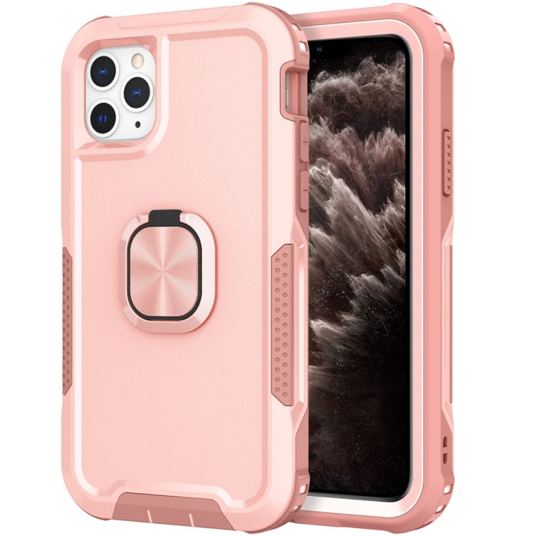 3 in 1 PC + TPU Phone Case with Ring Holder