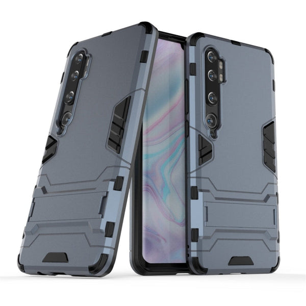 Shockproof PC + TPU Protective Case with Invisible Holder, For Xiaomi Mi CC9 Pro & Note 10