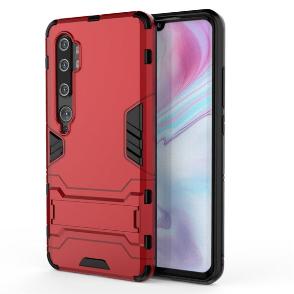 Shockproof PC + TPU Protective Case with Invisible Holder, For Xiaomi Mi CC9 Pro & Note 10