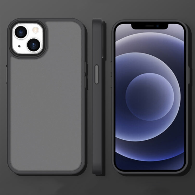 Translucent Frosted Shockproof Phone Case, For iPhone 13